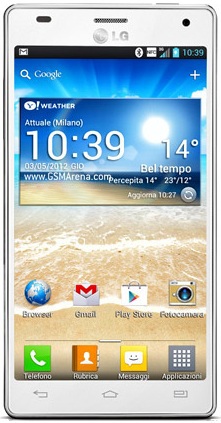 Смартфон LG Optimus 4X HD P880 White - Мирный